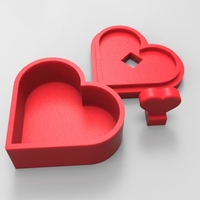 Heart Jewelry box V1.5 (updated) - Thumbnail 2