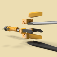 power dagger super sentai ranger amarillo - Thumbnail 8