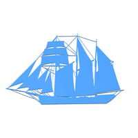 SAILING BOAT FOR WALL DECORATION_1 - Thumbnail 3