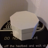 Octagon Shaped Box - Small - Thumbnail 2