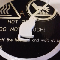 Cat II Silhouette Key Chain - Thumbnail 2