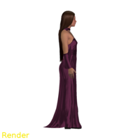 Female Figurine 1 - Pose 1 - Standing - Thumbnail 2