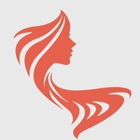 WOMAN SILHOUETTE FACE WALL DECORATION 1 - Thumbnail 2
