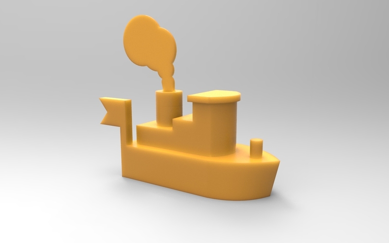 Toy ship 3D Print 21340