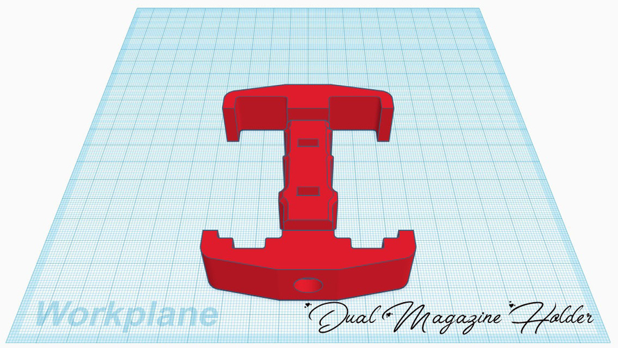 Dual Magazine holder m4 3D Print 213427