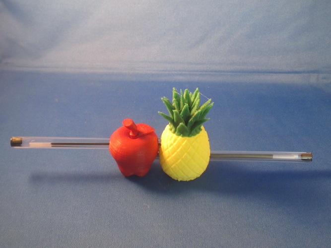 PPAP 3D Printed Pen-Pineapple-Apple-Pen holder 3D Print 213430