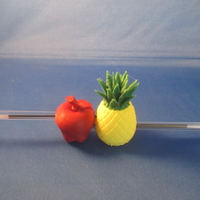 PPAP 3D Printed Pen-Pineapple-Apple-Pen holder - Thumbnail 3