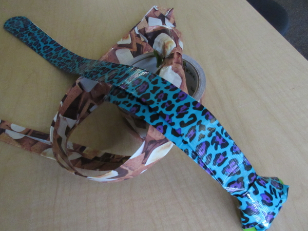 3D Printed Duct Tape Tie