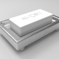 Small Soap dish A 3D Printing 21346