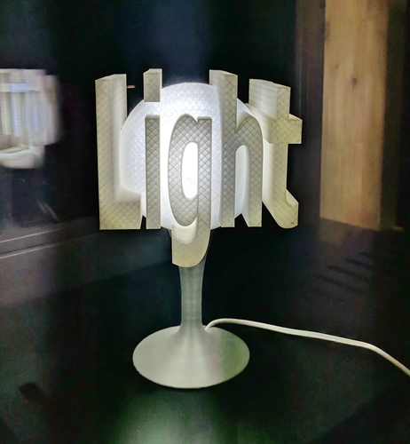 Table lamp "light" 3D Print 213496
