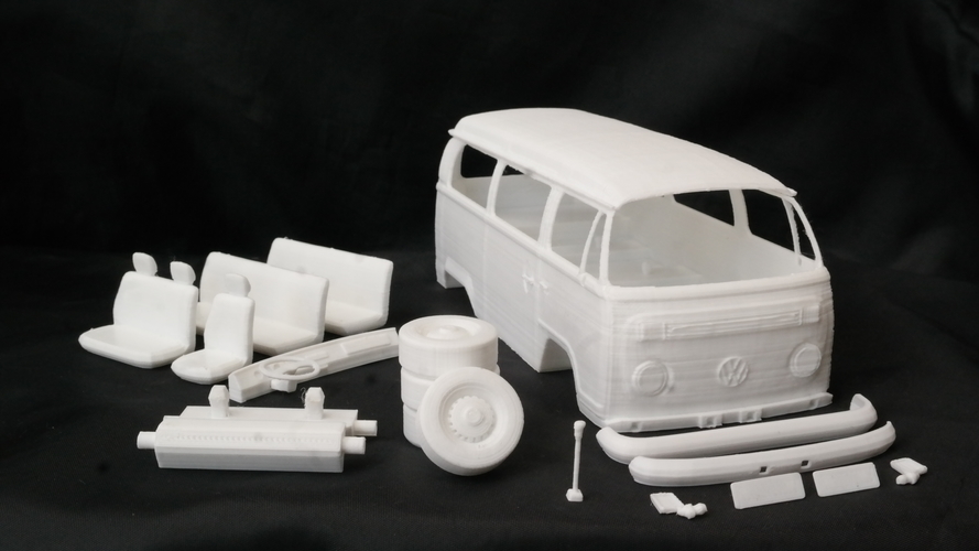 Volkswagen Kombi 2003  3D Print 213518