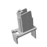 Small Evo Mag adaptor for battleaxe drummag 3D Printing 213524
