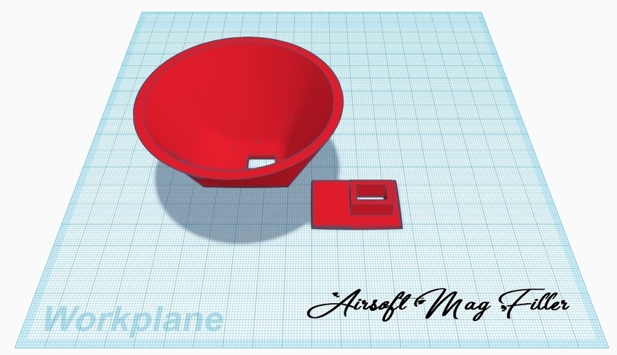 Airsoft M4 mag filler 3D Print 213534