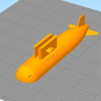 SUBMARINE DESKTOP BUSINESS CARD HOLDER - Thumbnail 3