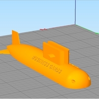 SUBMARINE DESKTOP BUSINESS CARD HOLDER - Thumbnail 4
