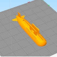 SUBMARINE DESKTOP BUSINESS CARD HOLDER - Thumbnail 5