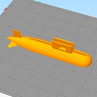 SUBMARINE DESKTOP BUSINESS CARD HOLDER - Thumbnail 6