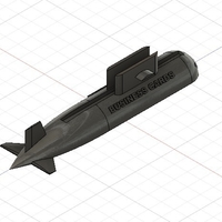 SUBMARINE DESKTOP BUSINESS CARD HOLDER - Thumbnail 7