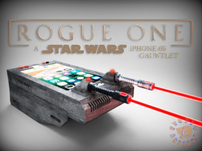 Star Wars - Rogue One iPhone 6S Gauntlet - LH 3D Print 213648