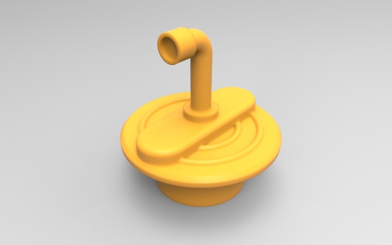 Bathtub plug 3D Print 21368