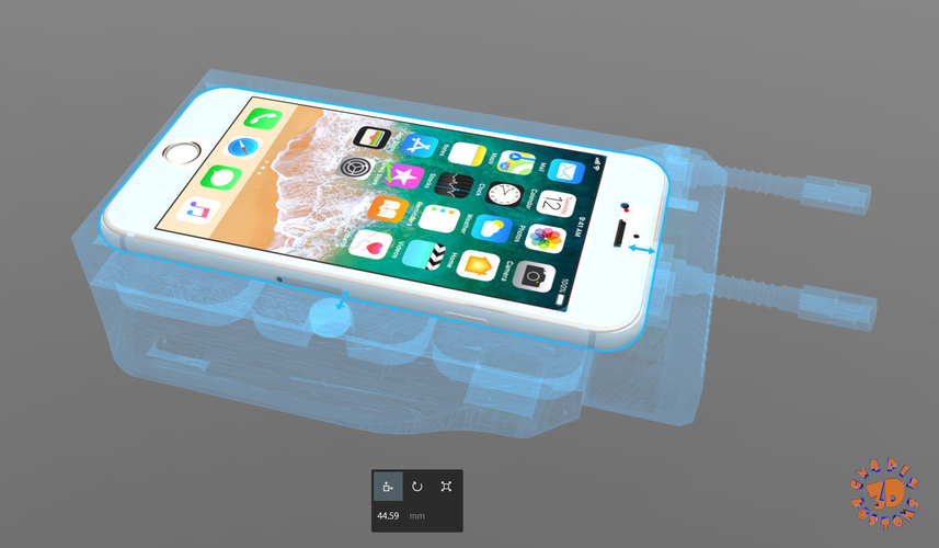 Star Wars - Rogue One iPhone 6S Gauntlet - LH 3D Print 213681