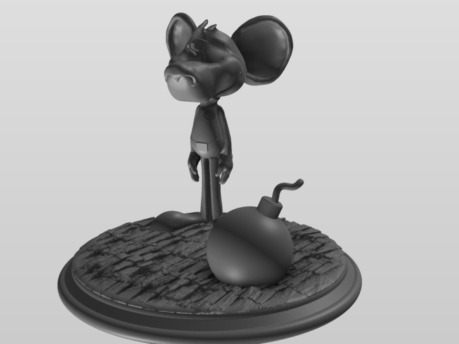 Dangermouse  3D Print 213687