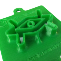 Romboid extruder die 4"x4" (hollow) for ceramics - Thumbnail 2