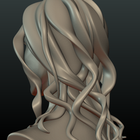 ​Woman Head and Hairstyle - Thumbnail 6