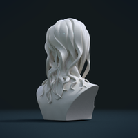 ​Woman Head and Hairstyle - Thumbnail 24