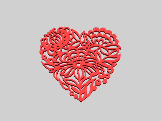 heart 3D Print 213763