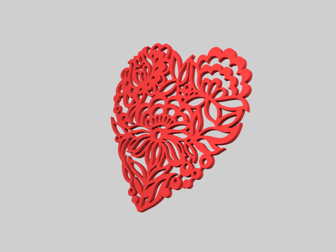heart 3D Print 213764