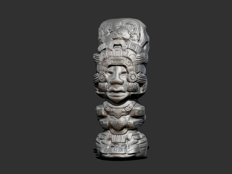 Mayan Statue