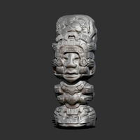 Small Mayan Statue 3D Printing 21383
