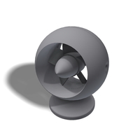 Table Fan from reused Computer Fan - Thumbnail 5