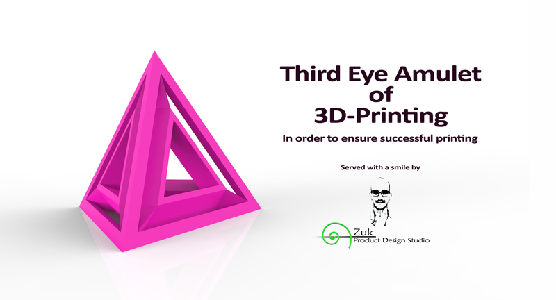 Third Eye Amulet of 3D Printing