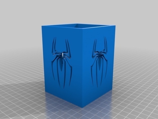 Spiderman Pen Pot 3D Print 213870