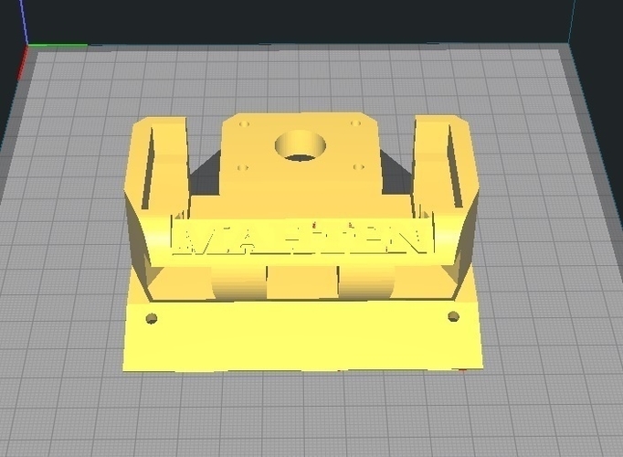 Mahten Mini-Sumobot 3D Print 213890