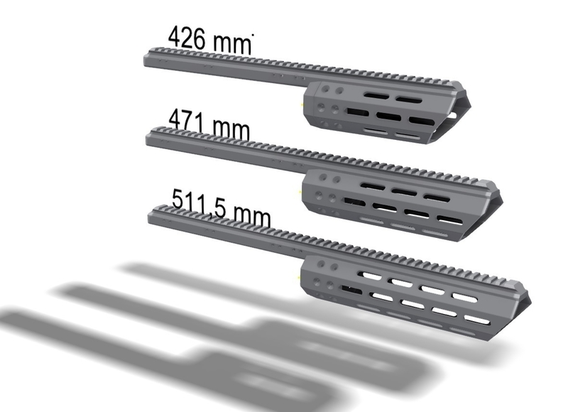 Srs Silverback Front and railraiser