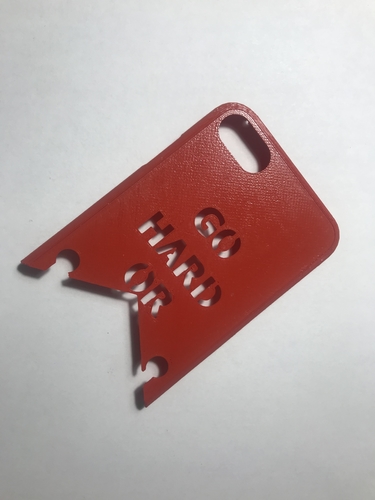 iPhone 7 personalized bicolor case  (PART 1) 3D Print 214082