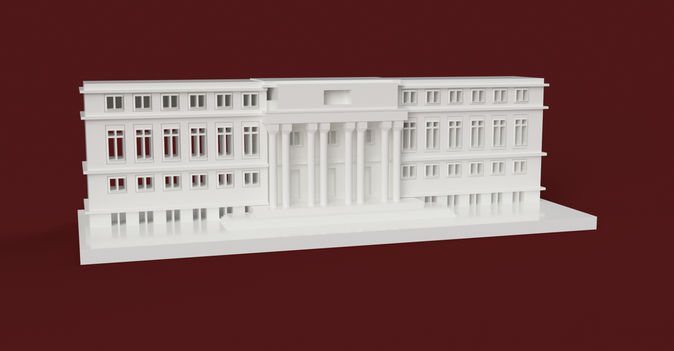 Money Heist CASA DE LA MONEDA Netflix MODEL 3D Print 214174