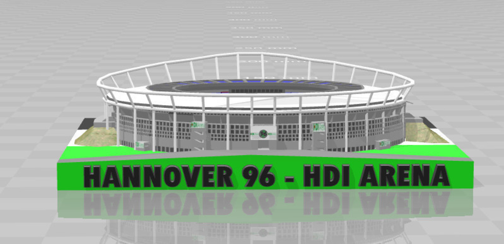 Hannover 96 - HDI Arena 3D Print 214183