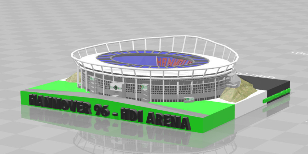 Hannover 96 - HDI Arena 3D Print 214184