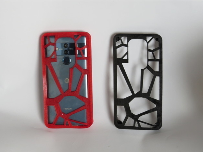 Huawei Mate 10 Pro Phone Case - Voronoi Design