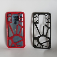 Small Huawei Mate 10 Pro Phone Case - Voronoi Design 3D Printing 214190