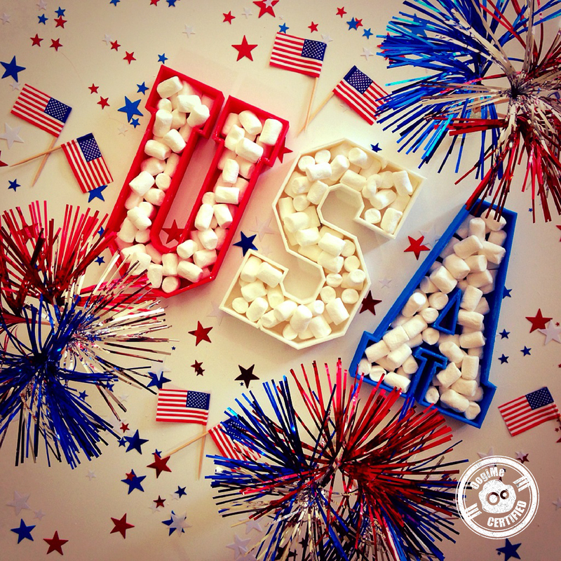USA Plates (4th of July Special Edition)