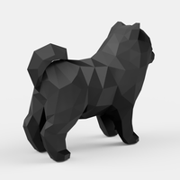 Spitz Low Poly - Thumbnail 1