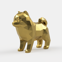 Spitz Low Poly - Thumbnail 5