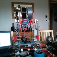 Prusa i3 dual spool holders - Thumbnail 2