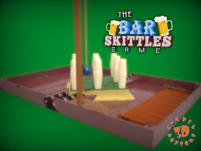 The Bar Skittles Game