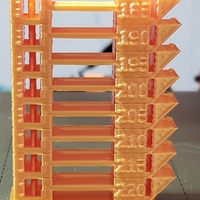 Parametric temperature tower with Slic3r support - Thumbnail 2